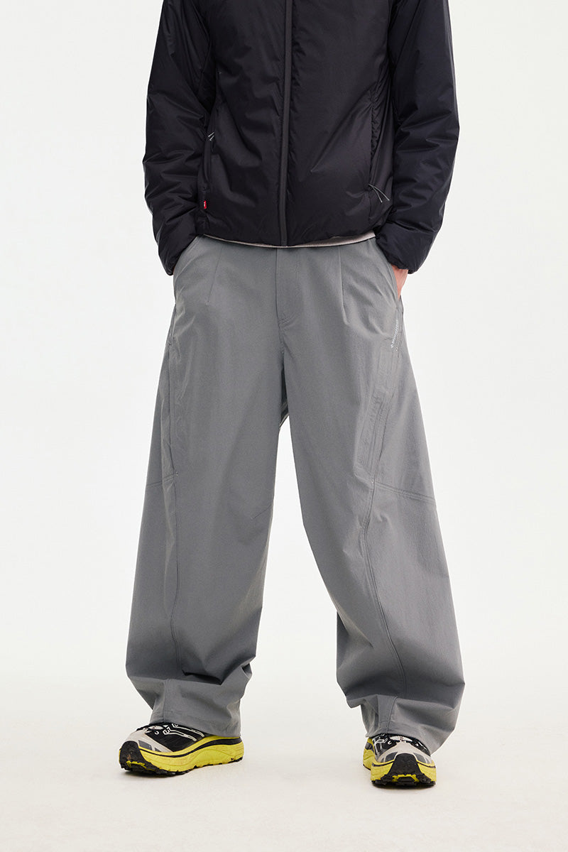 撥水ベンチレーション バレルパンツ