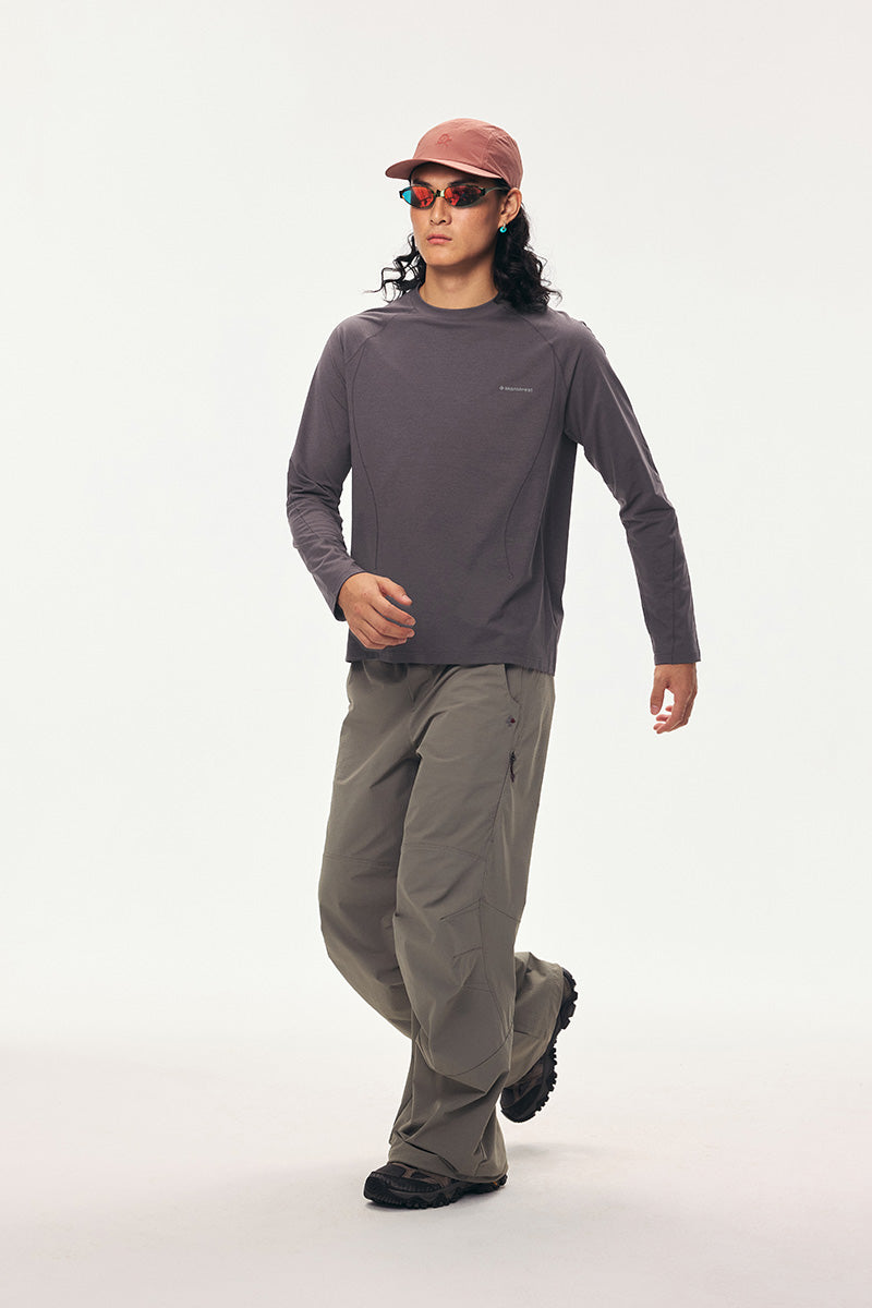 Antibacterial Quick-Drying Stretch Long-Sleeve T-Shirt