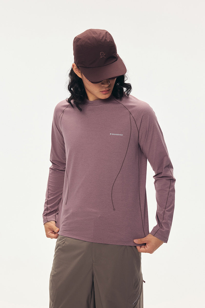 Antibacterial Quick-Drying Stretch Long-Sleeve T-Shirt